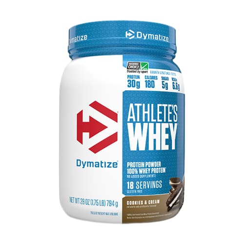 Dymatize Athlete's Whey - Cookies and Cream, 1.75 lb, 18 Servings