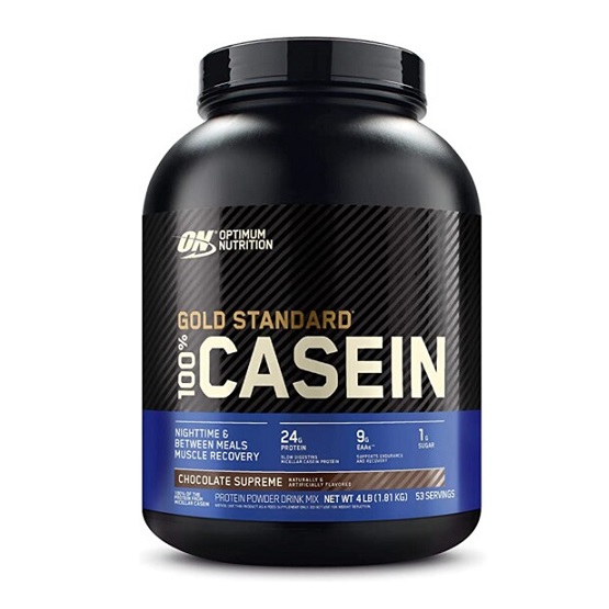 Optimum Nutrition Gold Std 100% Casein Chocolate Sup 4lbs (4/cs)