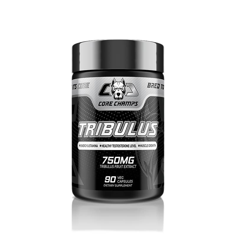 Core Champs Tribulus 750mg, 90 Veg Capsules, 90 Servings