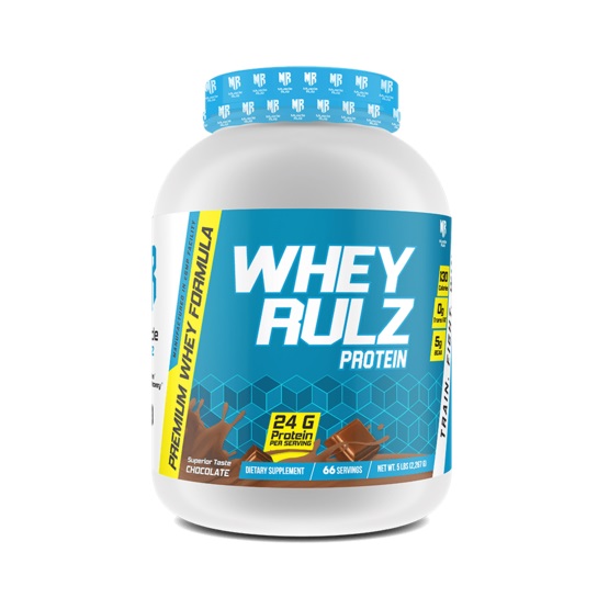 Muscle Rulz Whey Rulz Chocolate - 5lbs